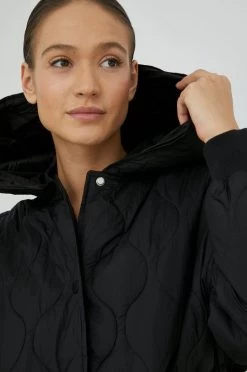 Γυναικεία Μακριά μπουφάν Μπουφάν United Colors Of Benetton μαύρο, -United Colors of Benetton Κατάστημα unnamed file 736