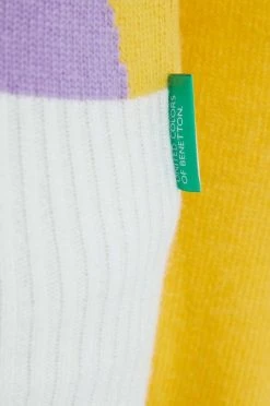 Γυναικεία Χωρίς φερμουάρ Πουλόβερ με προσθήκη μαλλιού United Colors Of Benetton χρώμα: κίτρινο, -United Colors of Benetton Κατάστημα unnamed file 74