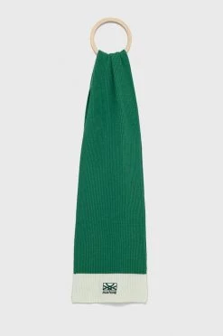 Γυναικεία Κασκόλ Μαντήλι από μείγμα μαλλιού United Colors Of Benetton πράσινο