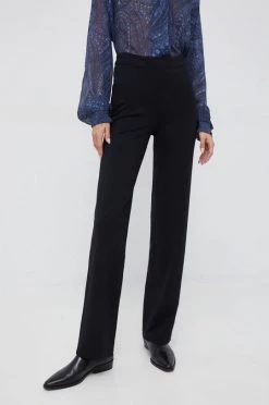 Γυναικεία Υφασμάτινα Παντελόνι United Colors Of Benetton μαύρο,