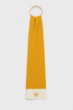 Γυναικεία Κασκόλ Φουλάρι με μείγμα κασμίρ United Colors Of Benetton κίτρινο