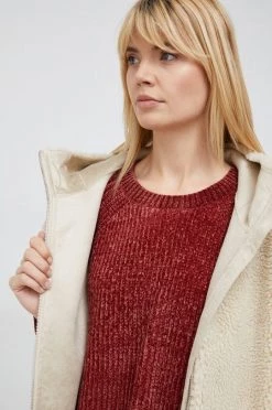 Γυναικεία Γιλέκα Γιλέκο δύο όψεων United Colors Of Benetton χρώμα: μπεζ -United Colors of Benetton Κατάστημα unnamed file 778