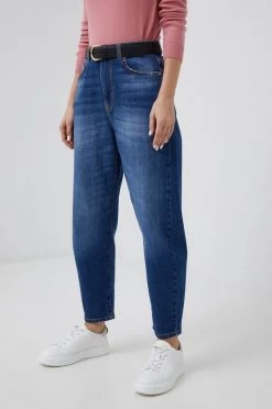 Γυναικεία Relaxed Τζιν παντελονι United Colors Of Benetton μπλε