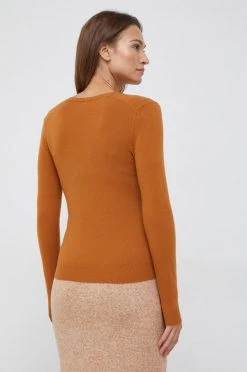 Γυναικεία Χωρίς φερμουάρ Μάλλινο πουλόβερ United Colors Of Benetton χρώμα: καφέ, -United Colors of Benetton Κατάστημα unnamed file 855