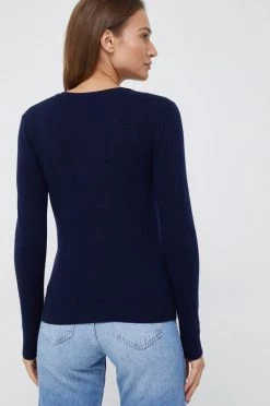 Γυναικεία Χωρίς φερμουάρ Μάλλινο πουλόβερ United Colors Of Benetton χρώμα: ναυτικό μπλε, -United Colors of Benetton Κατάστημα unnamed file 884