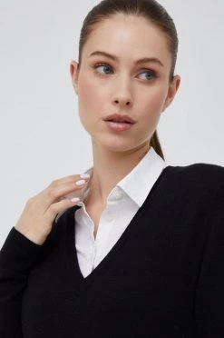 Γυναικεία Χωρίς φερμουάρ Μάλλινο πουλόβερ United Colors Of Benetton χρώμα: μαύρο, -United Colors of Benetton Κατάστημα unnamed file 890