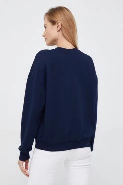 Γυναικεία Χωρίς φερμουάρ Βαμβακερή μπλούζα United Colors Of Benetton χρώμα: ναυτικό μπλε, -United Colors of Benetton Κατάστημα unnamed file 908