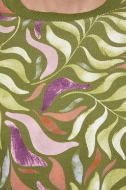 Γυναικεία Χωρίς φερμουάρ Βαμβακερή μπλούζα United Colors Of Benetton χρώμα: πράσινο, -United Colors of Benetton Κατάστημα unnamed file 915