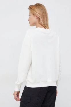 Γυναικεία Χωρίς φερμουάρ Βαμβακερή μπλούζα United Colors Of Benetton χρώμα: μπεζ, -United Colors of Benetton Κατάστημα unnamed file 918