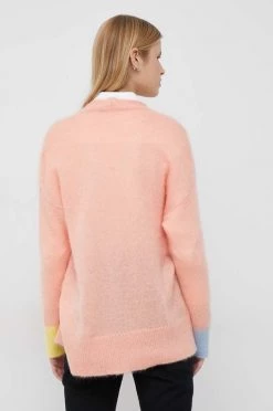 Γυναικεία Με φερμουάρ Ζακέτα από μίγμα μαλλιού United Colors Of Benetton πορτοκαλί -United Colors of Benetton Κατάστημα unnamed file 93