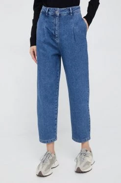 Γυναικεία Relaxed Τζιν παντελονι United Colors Of Benetton μπλε