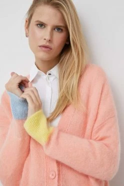 Γυναικεία Με φερμουάρ Ζακέτα από μίγμα μαλλιού United Colors Of Benetton πορτοκαλί -United Colors of Benetton Κατάστημα unnamed file 94