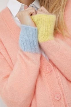 Γυναικεία Με φερμουάρ Ζακέτα από μίγμα μαλλιού United Colors Of Benetton πορτοκαλί -United Colors of Benetton Κατάστημα unnamed file 95